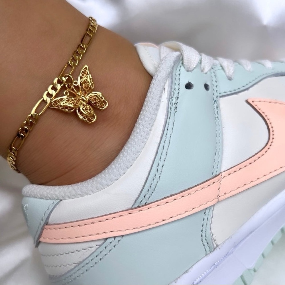 Gold Butterfly Anklet